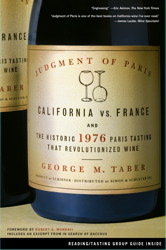 George Taber Wine Book - The Judgment of Paris